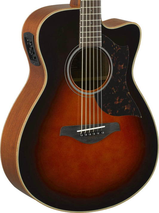 Yamaha AC1M Acoustic Guitar - Tobacco Brown Sunburst