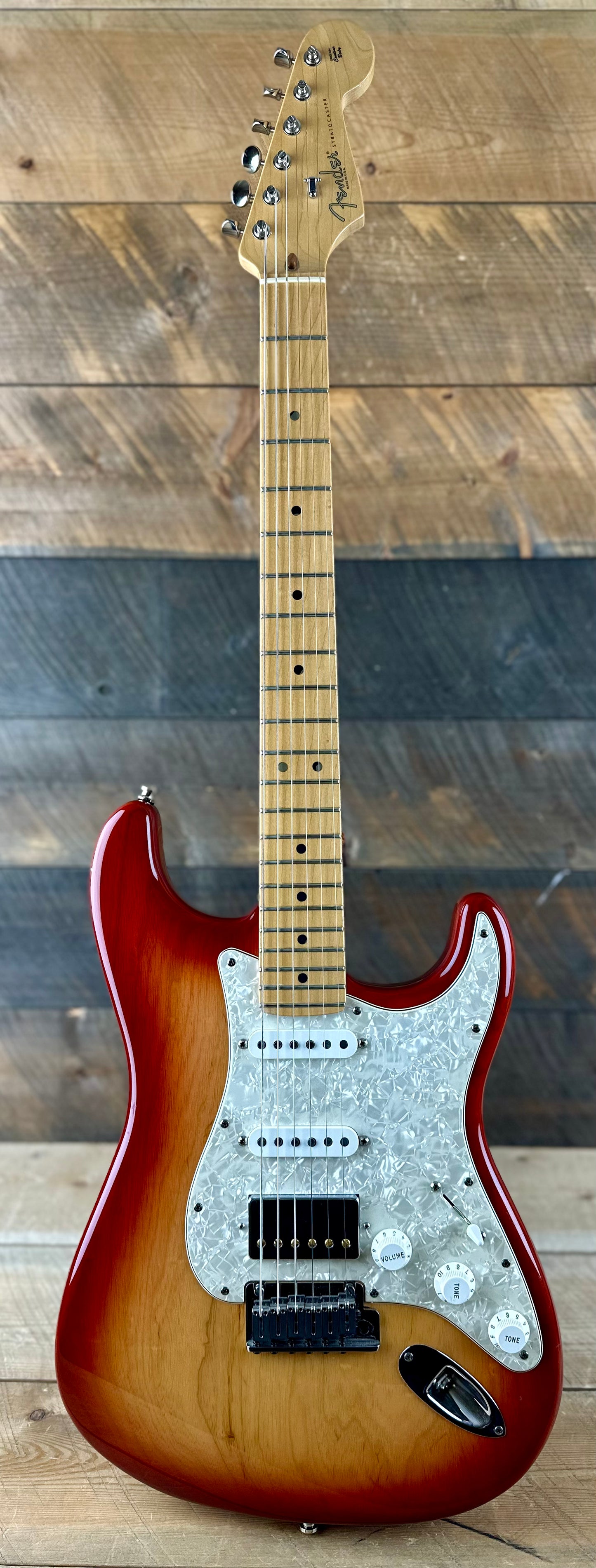 Used 2010 Fender American Standard Stratocaster HSS - Sienna Sunburst