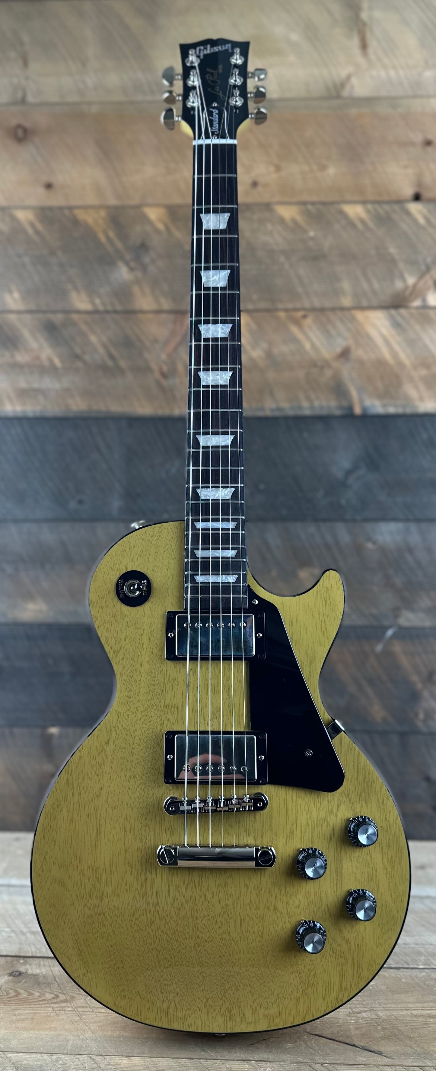 Gibson Les Paul Standard 60s Mahogany Top *Buy A LP Standard Get Two Free Maestro Pedals!*  -  TV Yellow 229840137