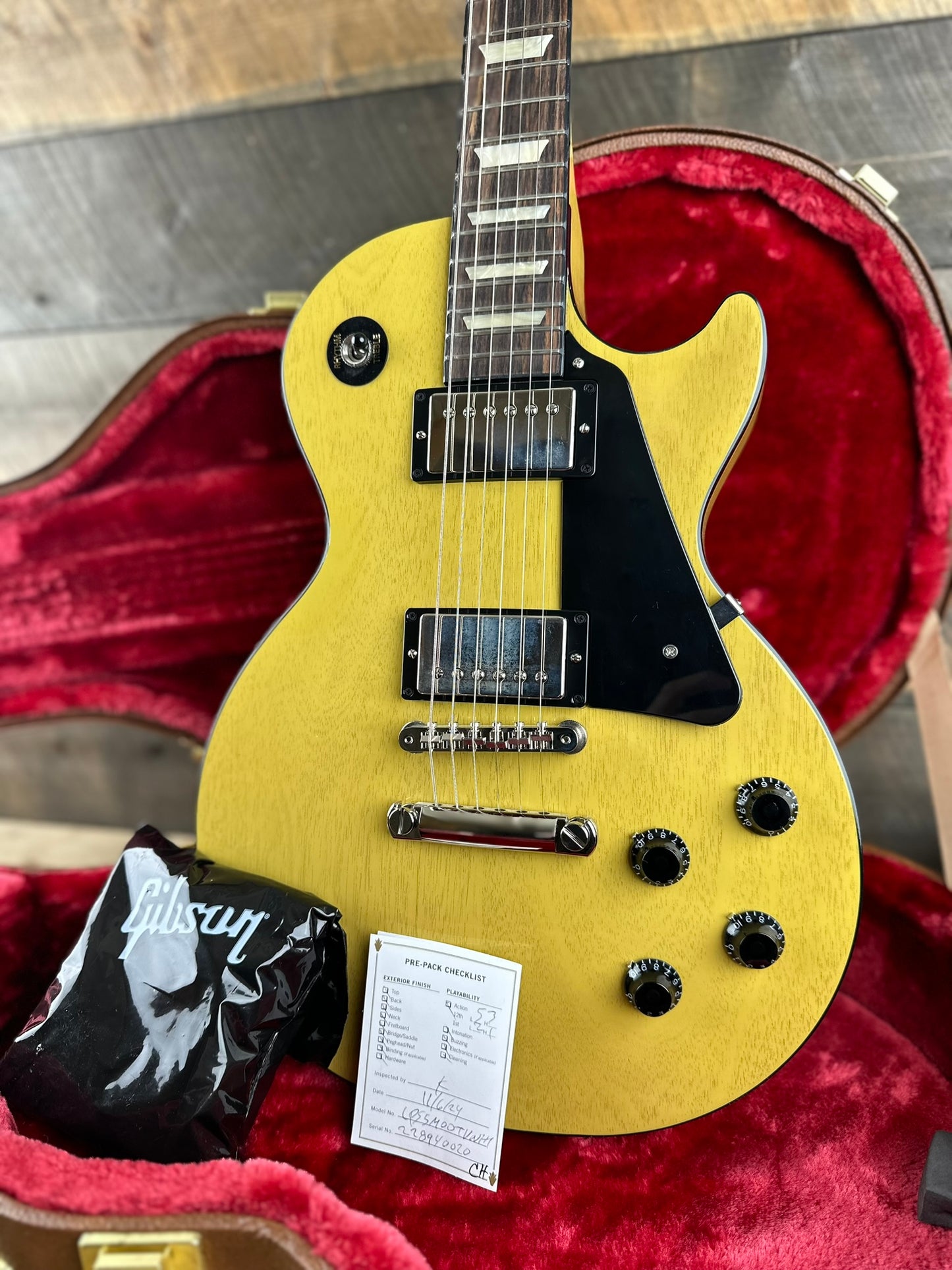 Gibson Les Paul Standard 50s Mahogany Top *Buy A LP Standard Get Two Free Maestro Pedals!* - TV Yellow 228940020