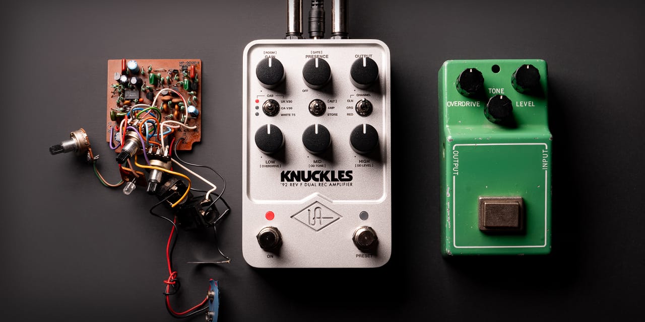 Universal Audio Knuckles '92 Dual Rec Amp Pedal