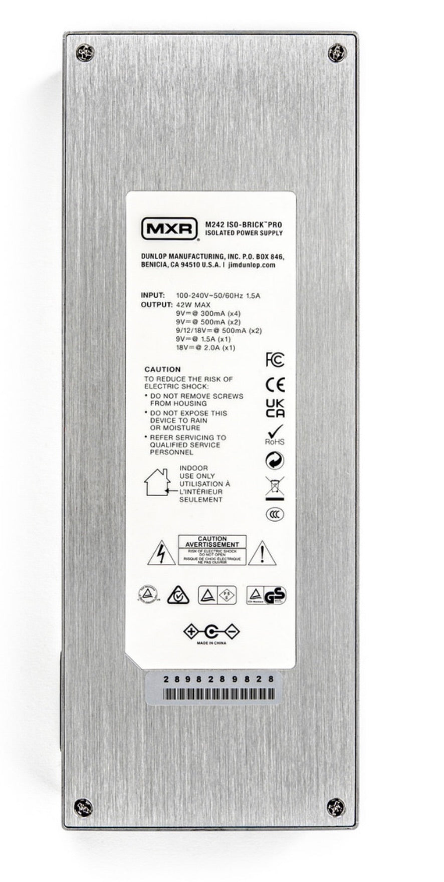 MXR ISO-Brick Pro Power Supply