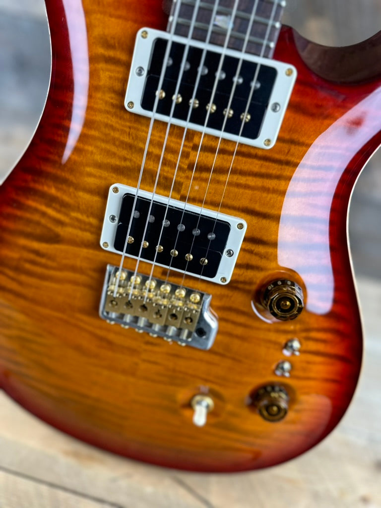 PRS 35th Anniversary Custom 24 10 Top - Dark Cherry Sunburst 286009