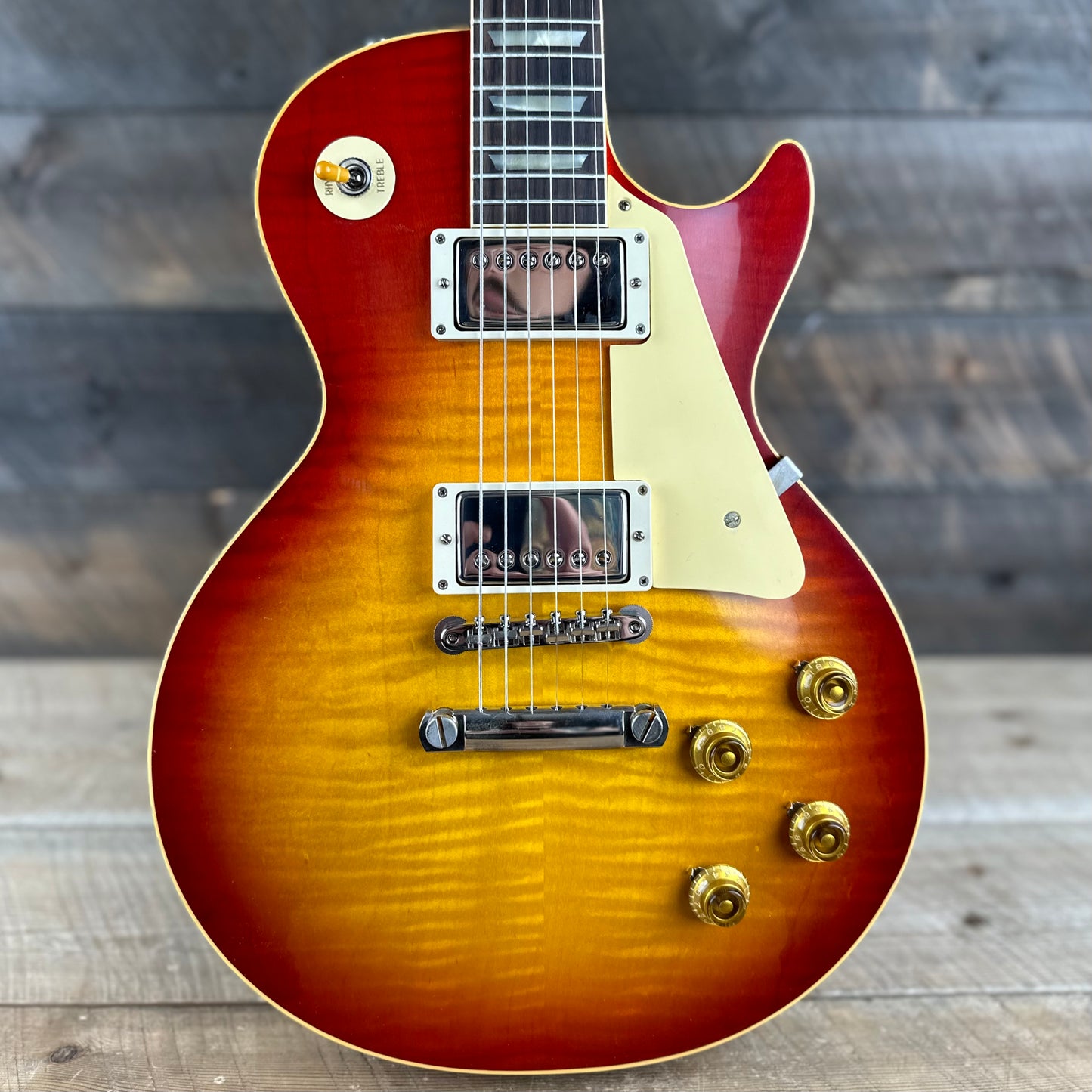 Gibson Custom Shop 1959 Les Paul Standard Reissue VOS - Washed Cherry Sunburst 942471