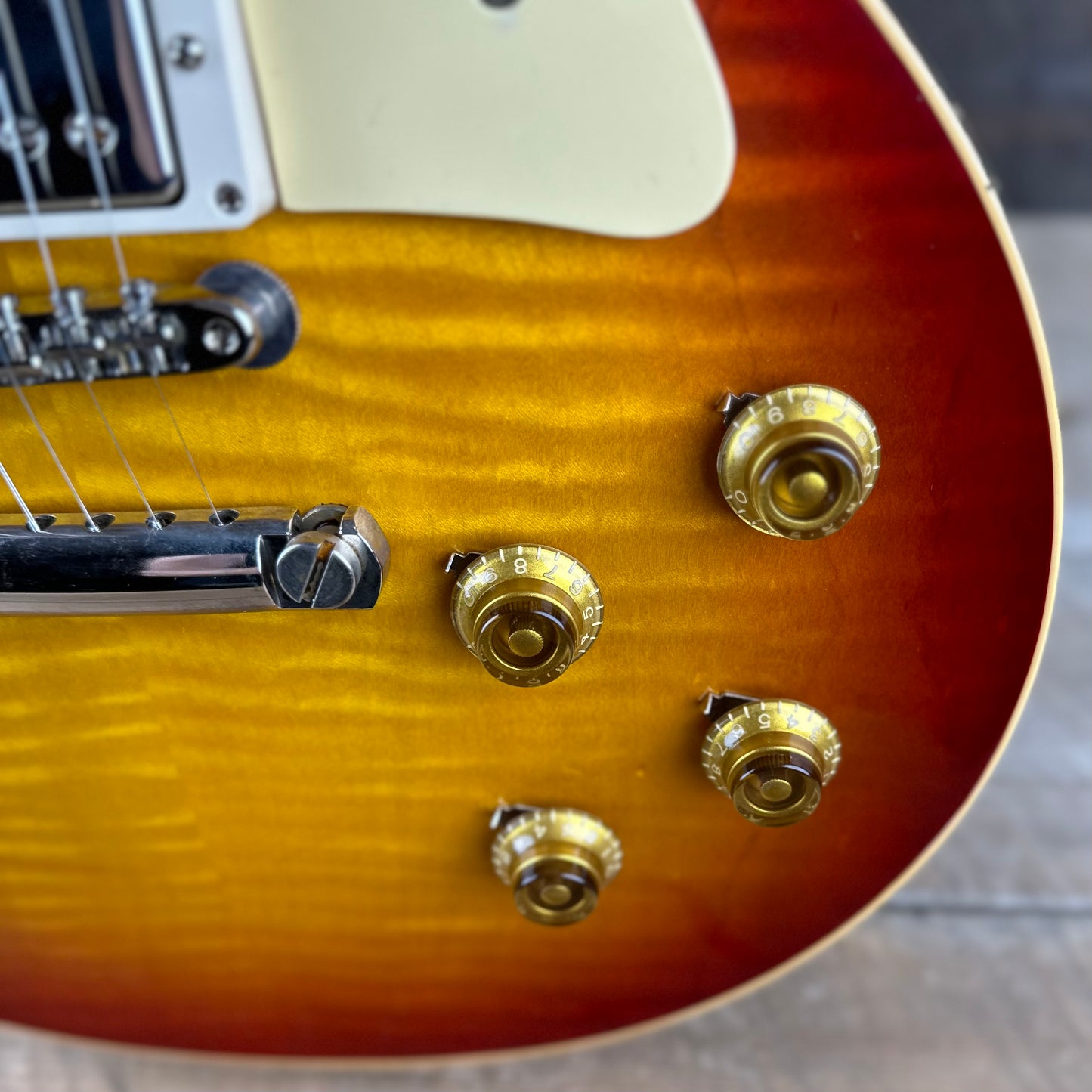 Gibson Custom Shop 1959 Les Paul Standard Reissue VOS - Washed Cherry Sunburst 942471