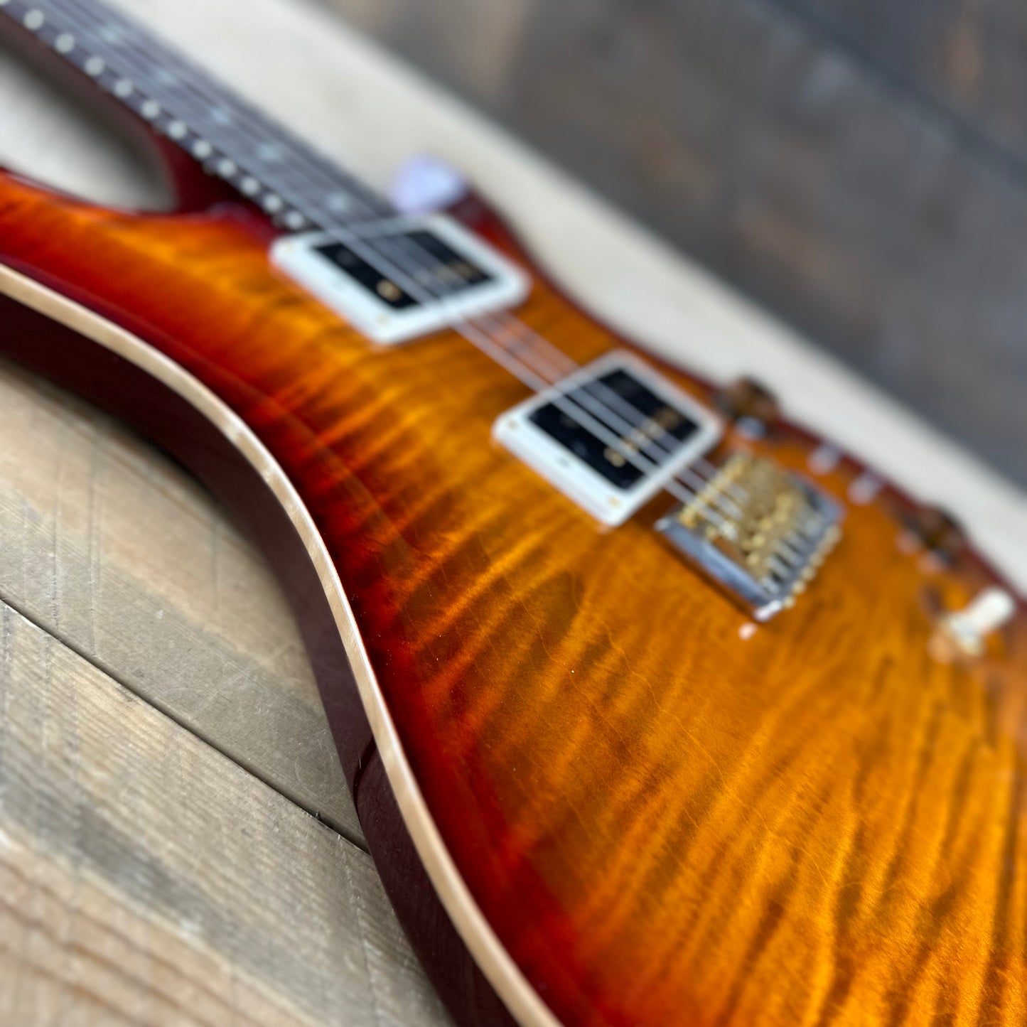 PRS 35th Anniversary Custom 24 10 Top - Dark Cherry Sunburst 286009