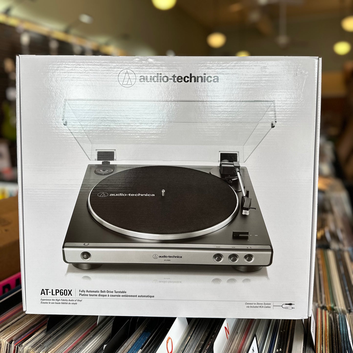 *In Store Pickup* Audio-Technica AT-LP60X Fully Automatic Belt-Drive Turntable