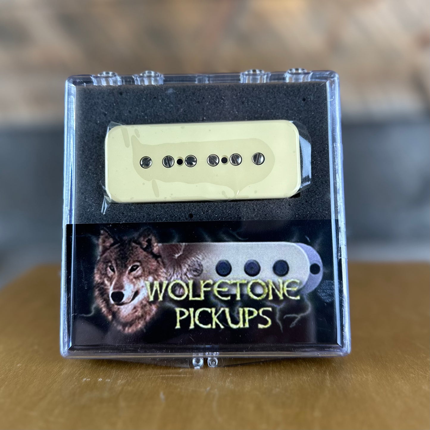 Wolfetone Mean P90 -  Cream Soapbar Cover