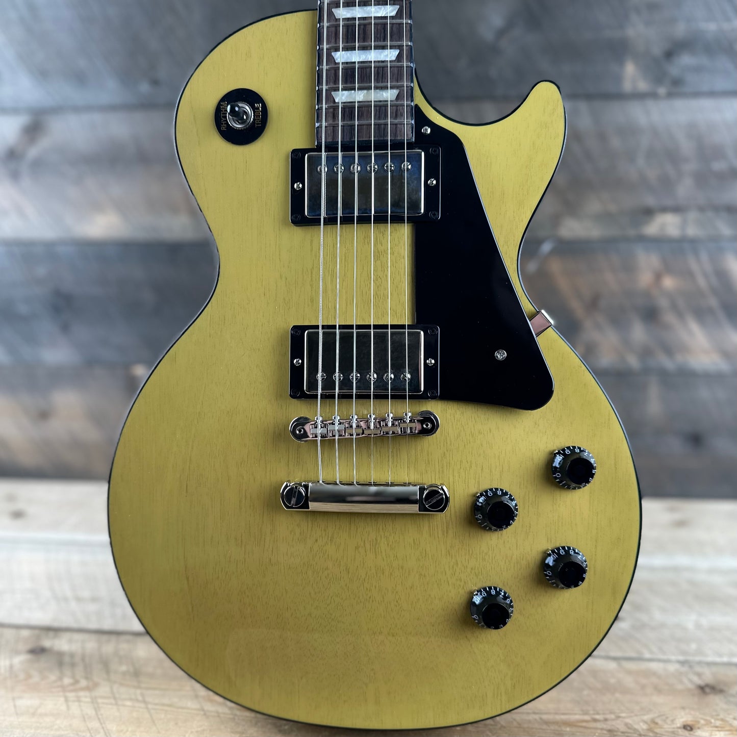 Gibson Les Paul Standard 50s Mahogany Top *Buy A LP Standard Get Two Free Maestro Pedals!* - TV Yellow 229040027