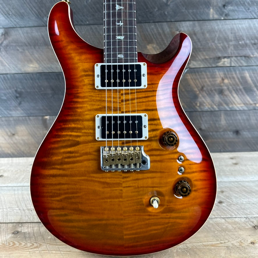 PRS 35th Anniversary Custom 24 10 Top - Dark Cherry Sunburst 286009