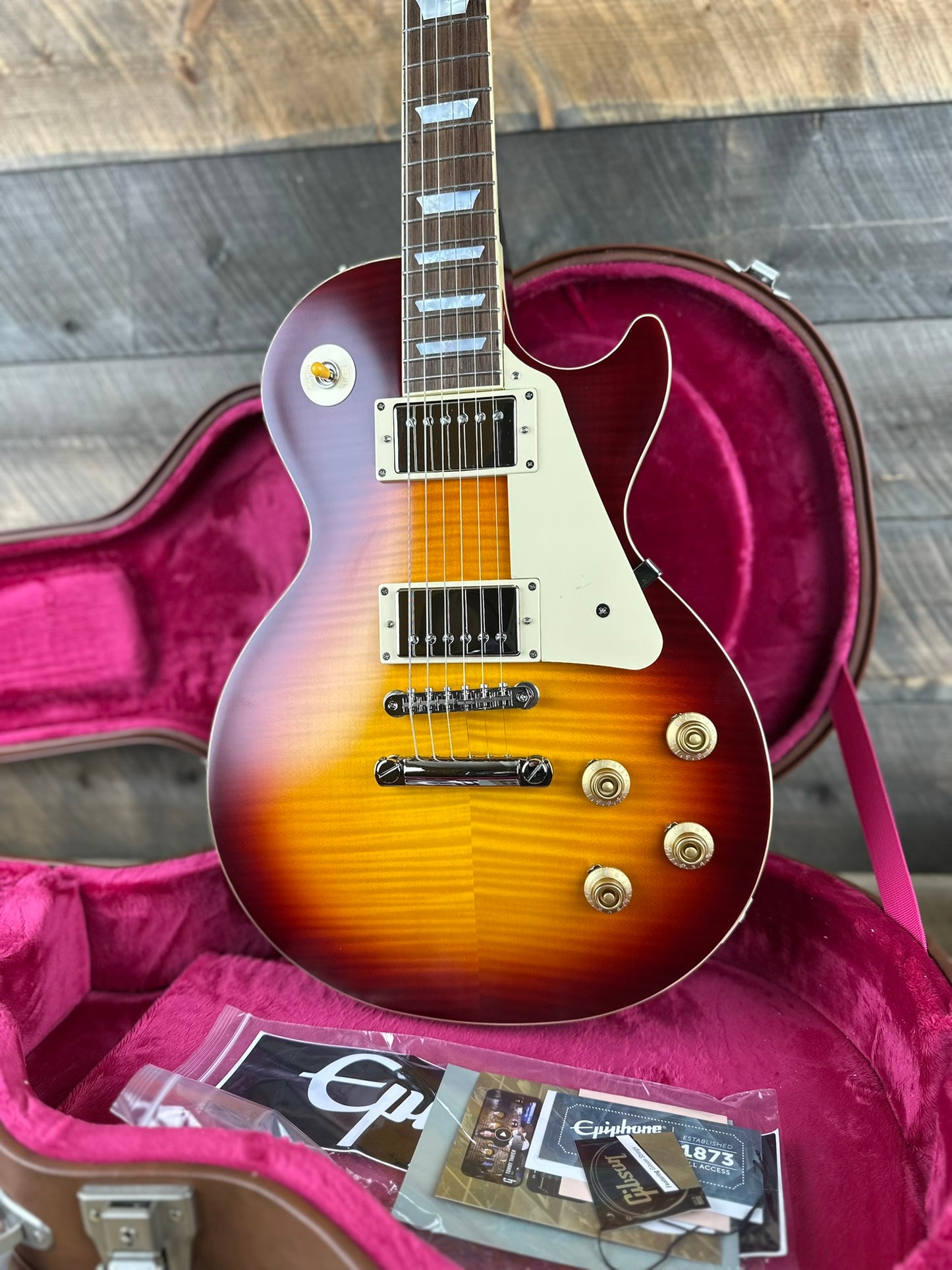 Epiphone Inspired By Gibson Custom Shop 1959 Les Paul Standard - Factory Burst 24101520618