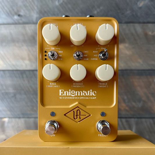 Universal Audio Enigmatic '82 Overdrive Special Amp Pedal