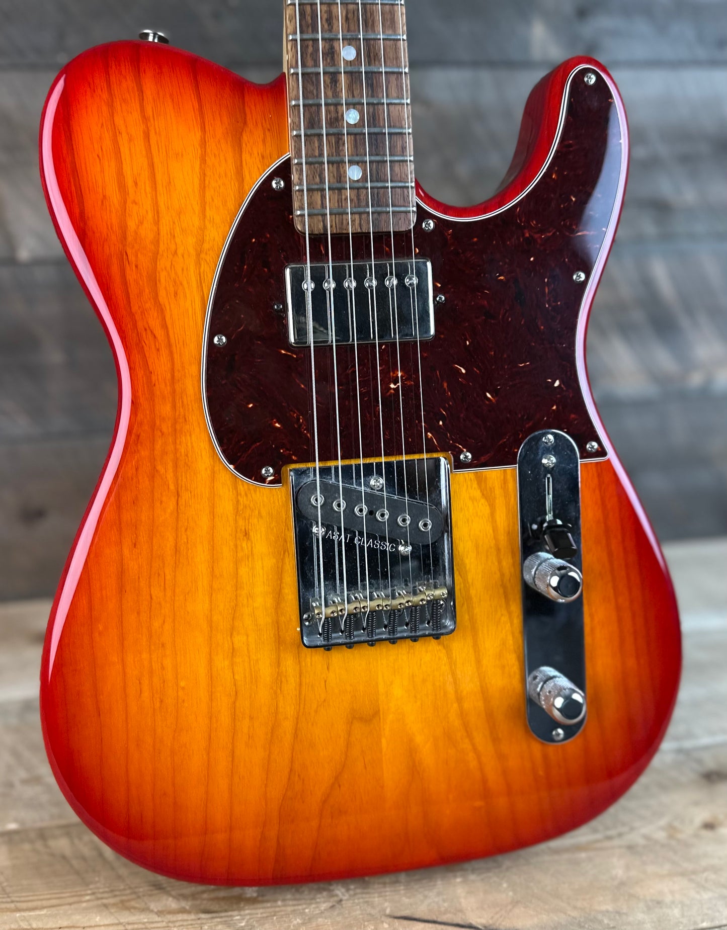 Used 2016 G&L USA Asat Classic Bluesboy - Cherryburst