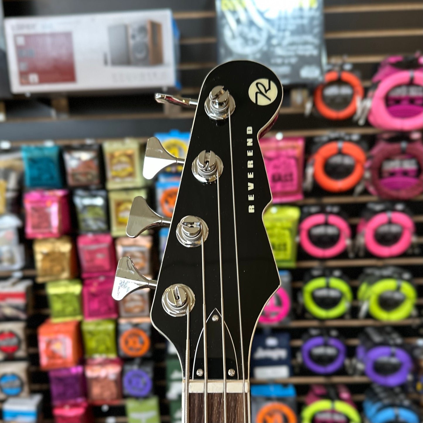 Reverend Thundergun Bass - Transparent Cherry 65867