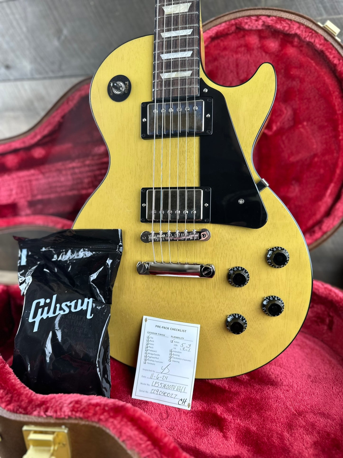 Gibson Les Paul Standard 50s Mahogany Top *Buy A LP Standard Get Two Free Maestro Pedals!* - TV Yellow 229040027