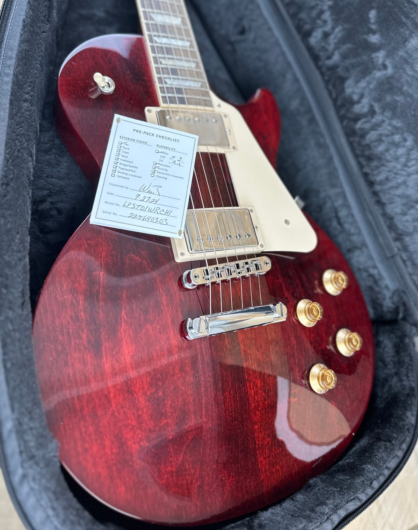 Gibson  Les Paul Studio - Wine Red 225640303