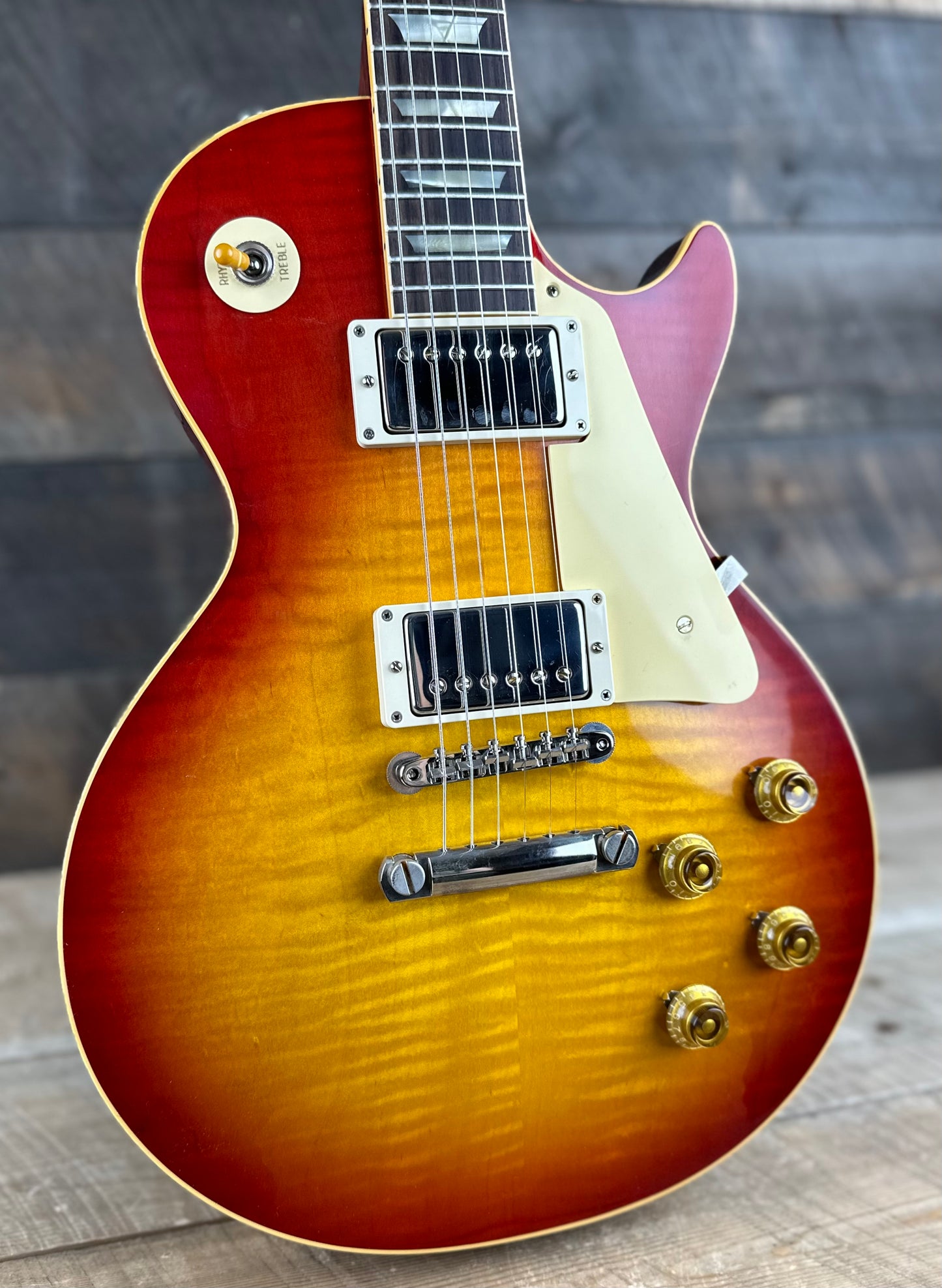 Gibson Custom Shop 1959 Les Paul Standard Reissue VOS - Washed Cherry Sunburst 942471