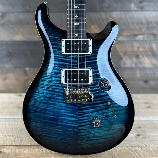 PRS Custom 24 - Cobalt Smokeburst 390488 Stained Binding!