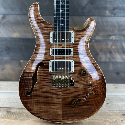 PRS Wood Library Special 22 Semi-Hollow - Flame Maple 10 Top Korina Back/Neck Ebony FB - Copperhead 391574