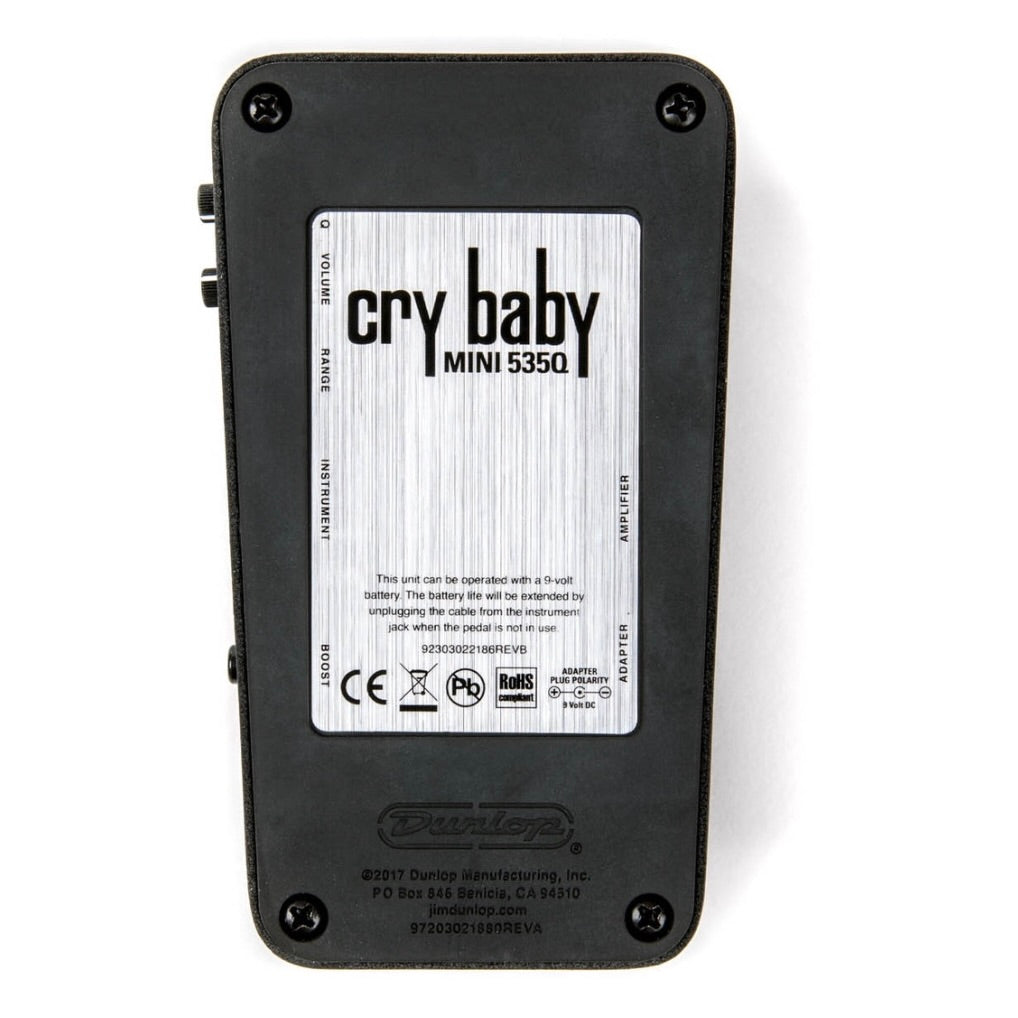 Dunlop Cry Baby Mini CBM535Q Wah Pedal