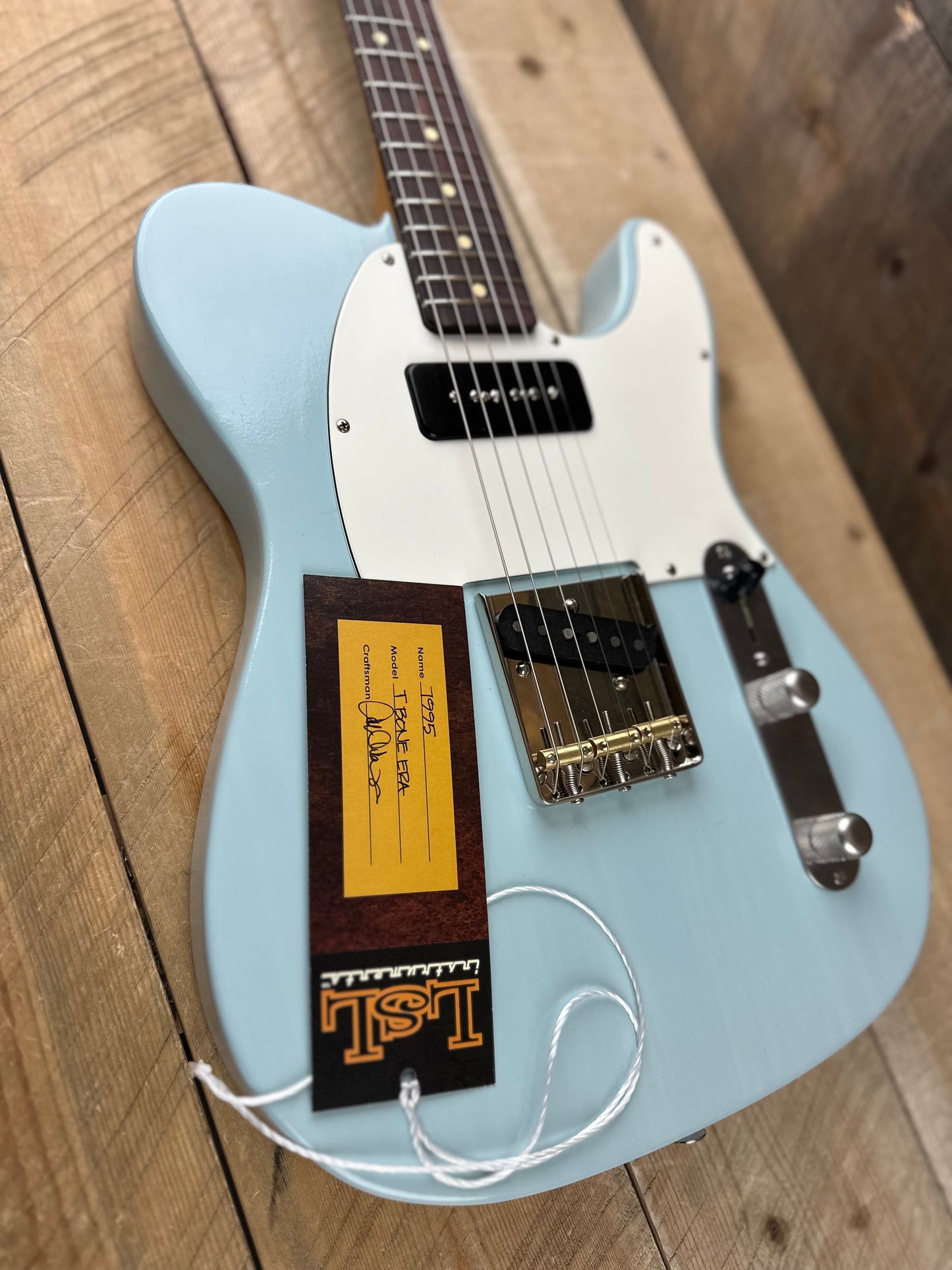 LSL Instruments Era Series T Bone SP90 - Faded Sonic Blue 7995