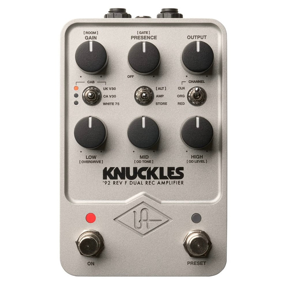 Universal Audio Knuckles '92 Dual Rec Amp Pedal