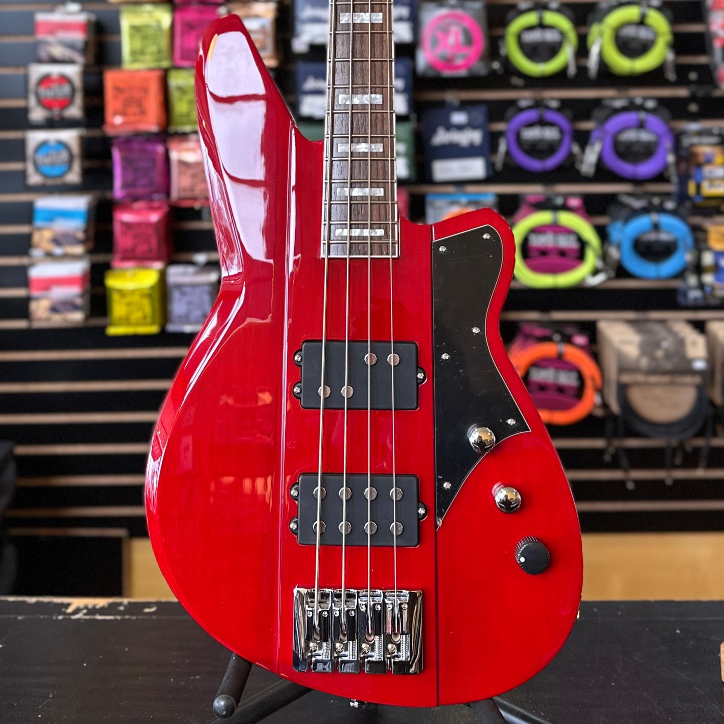 Reverend Thundergun Bass - Transparent Cherry 65867