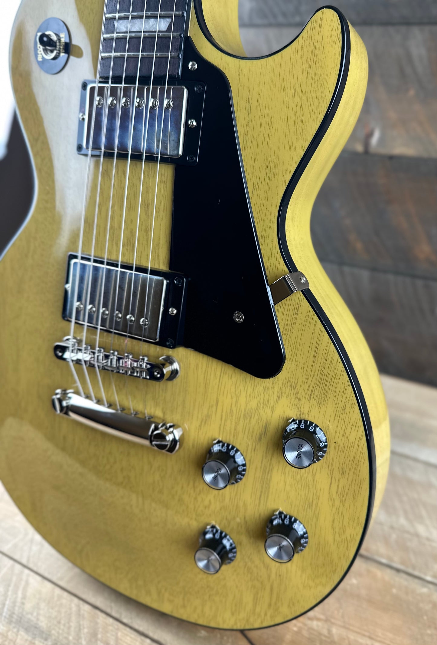 Gibson Les Paul Standard 60s Mahogany Top *Buy A LP Standard Get Two Free Maestro Pedals!*  -  TV Yellow 229840137