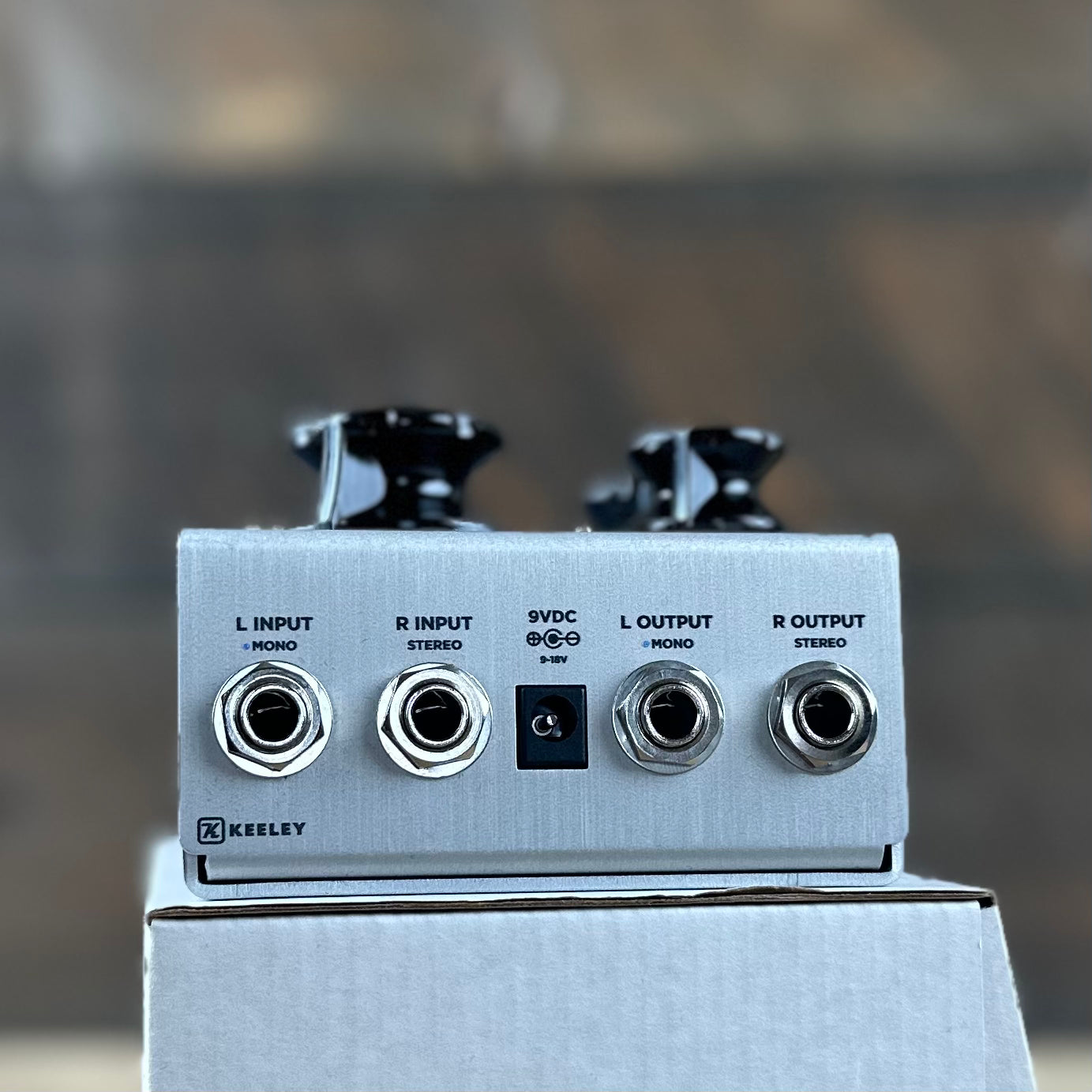 Keeley ZOMA Stereo Reverb and Tremolo Pedal - Silver *Brand New From Dealer!*