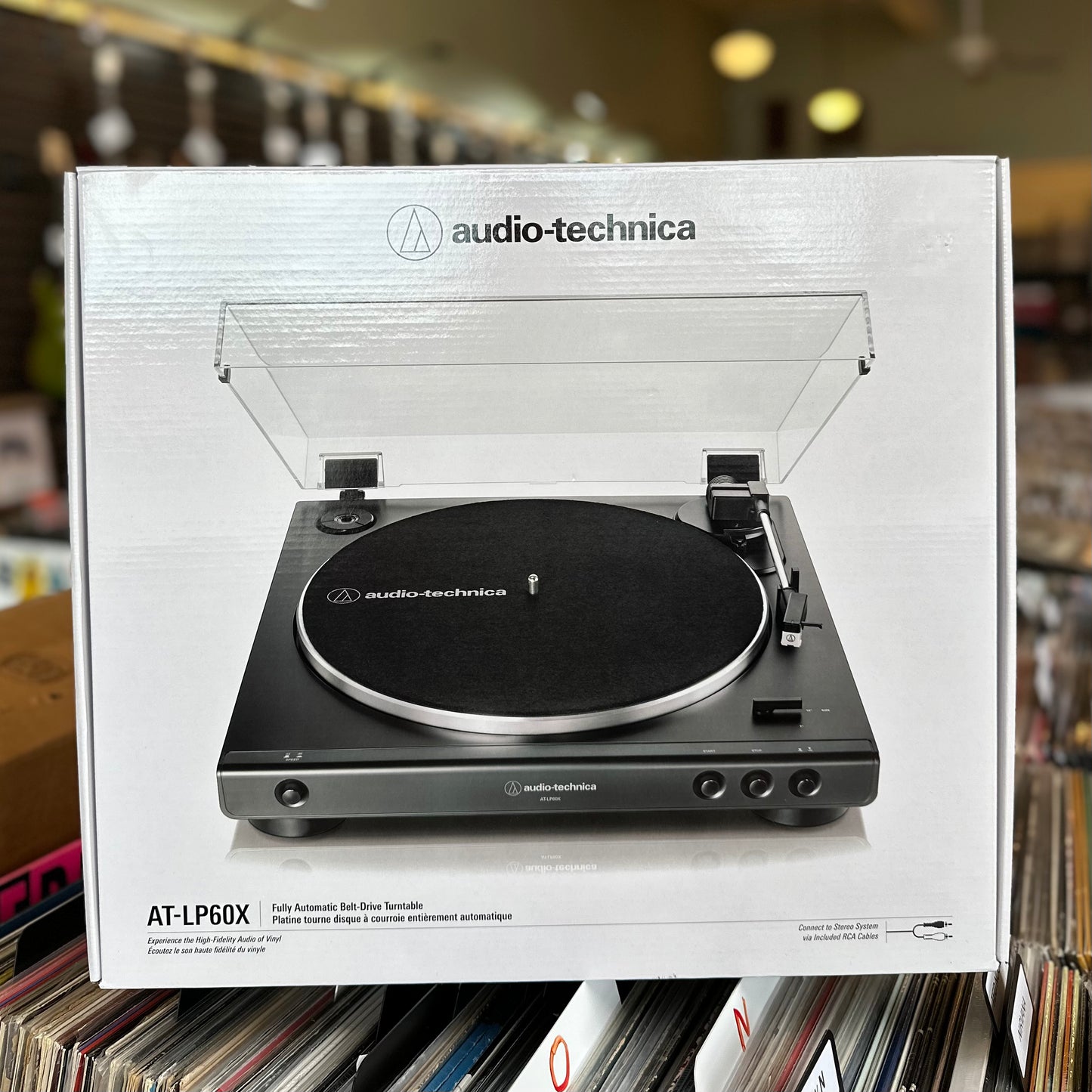 *In Store Pickup* Audio-Technica AT-LP60X Fully Automatic Belt-Drive Turntable