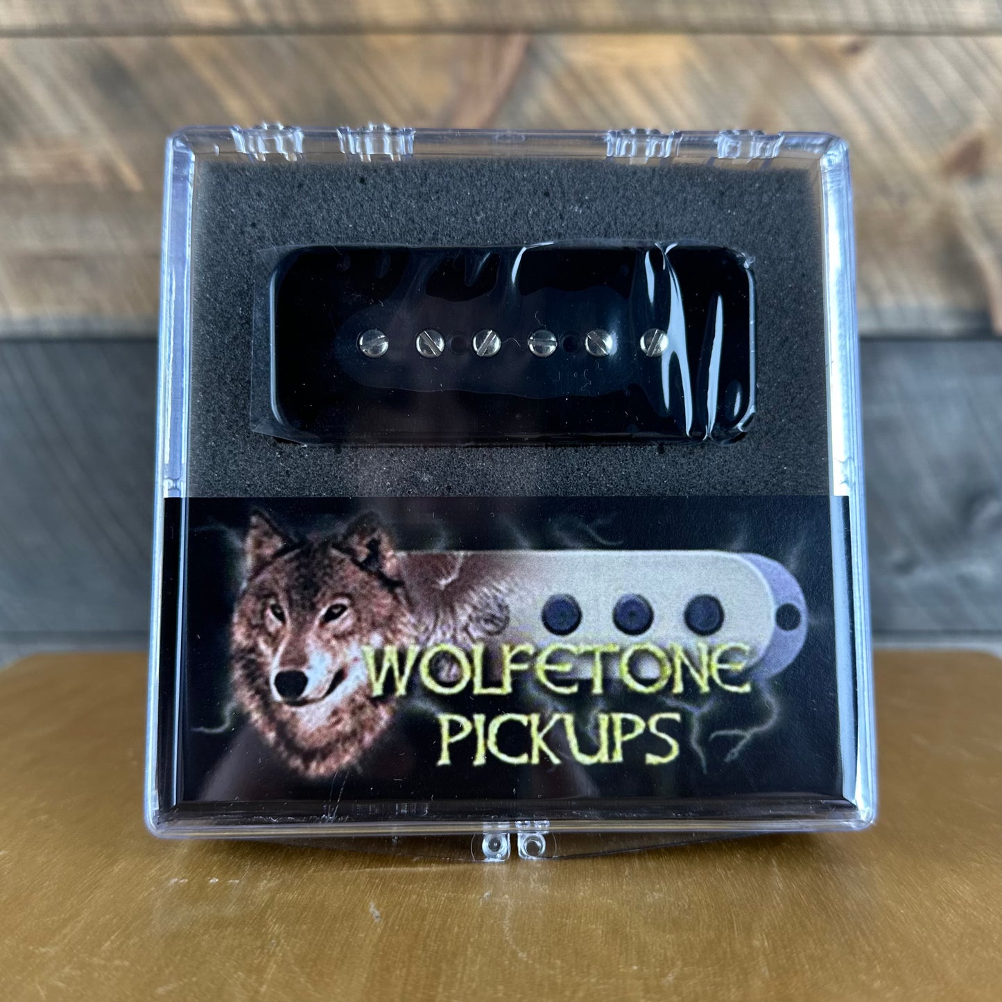 Wolfetone Mean P90 -  Black Soapbar Cover