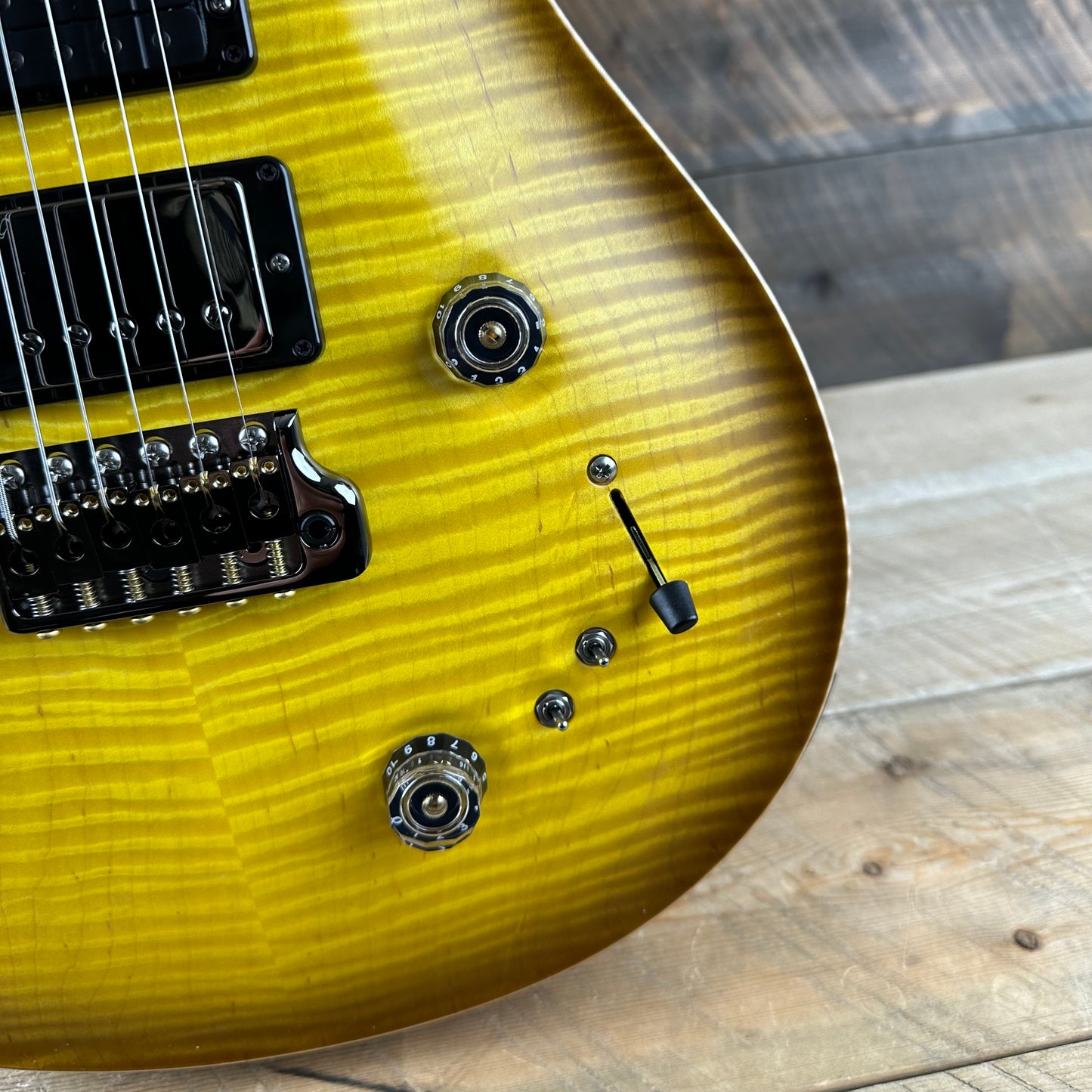 PRS Wood Library Special 22 Semi-Hollow - Flame Maple 10 Top Korina Back, Ziricote FB - McCarty Sunburst Satin 392388