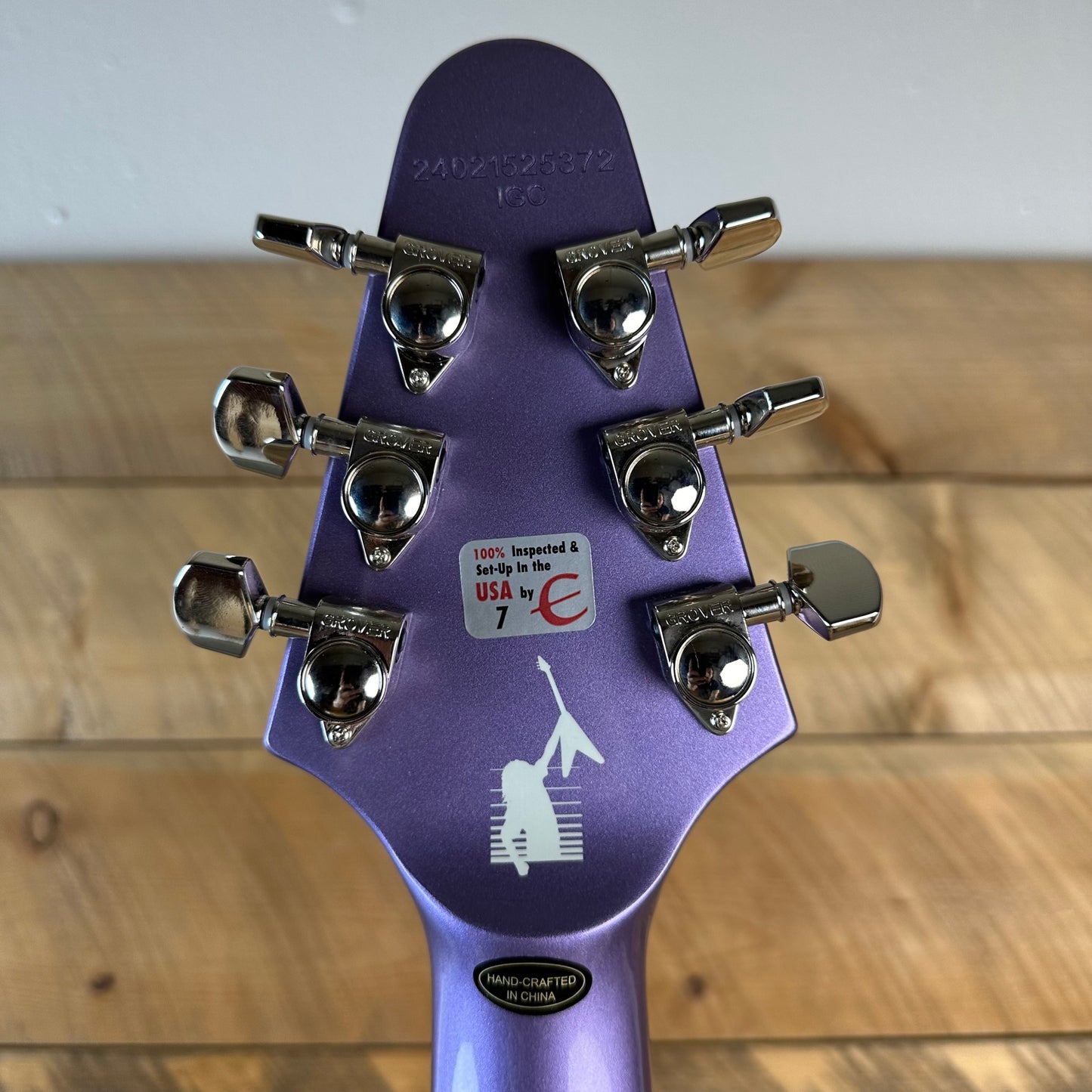 Epiphone Kirk Hammett 1979 Flying V - Purple Metallic 240215253721GC