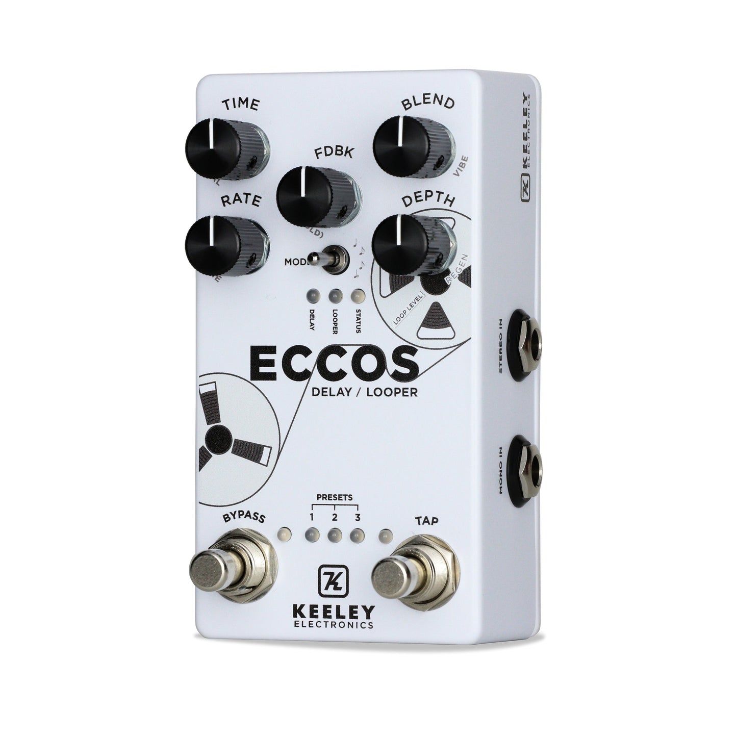 Keeley ECCOS Modulated Delay Looper Pedal