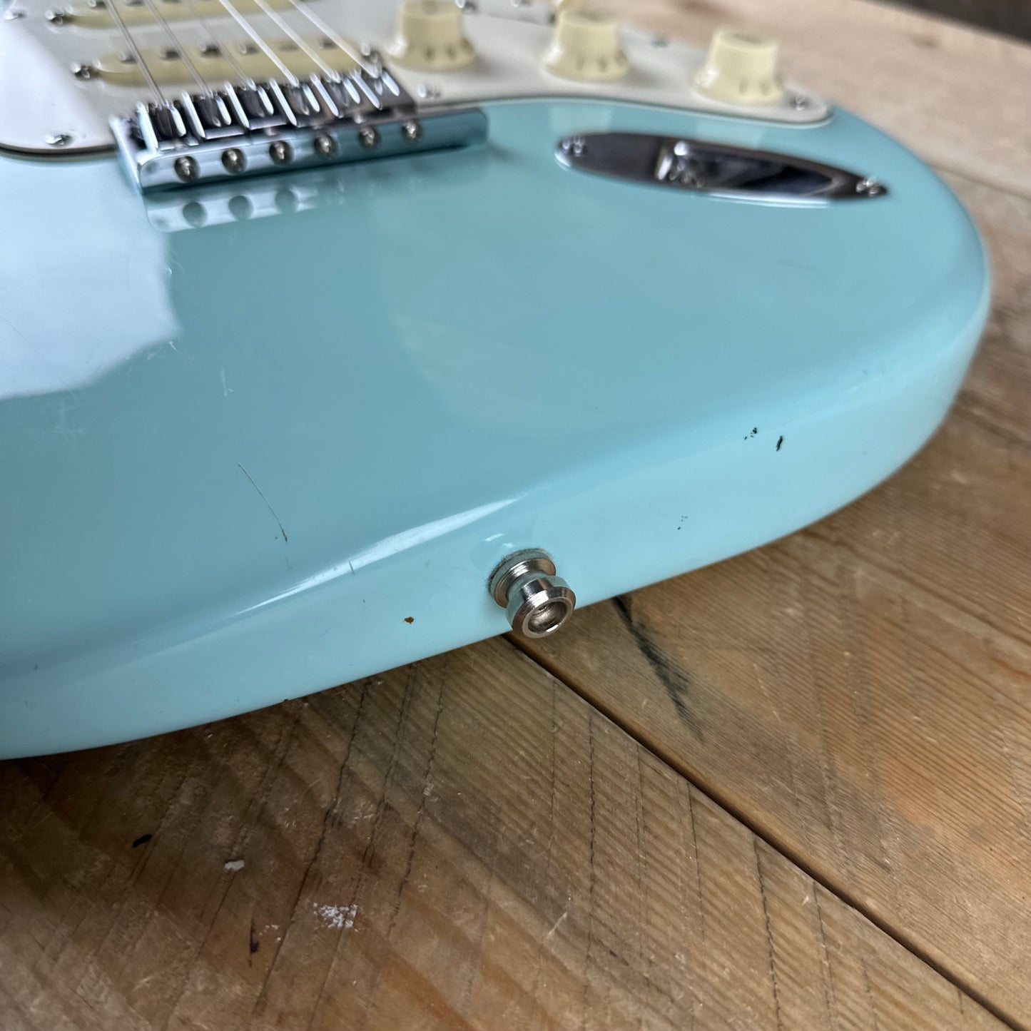 Used 2019 Fender Limited Edition American Professional Stratocaster with Rosewood Neck - Daphne Blue W/OHSC