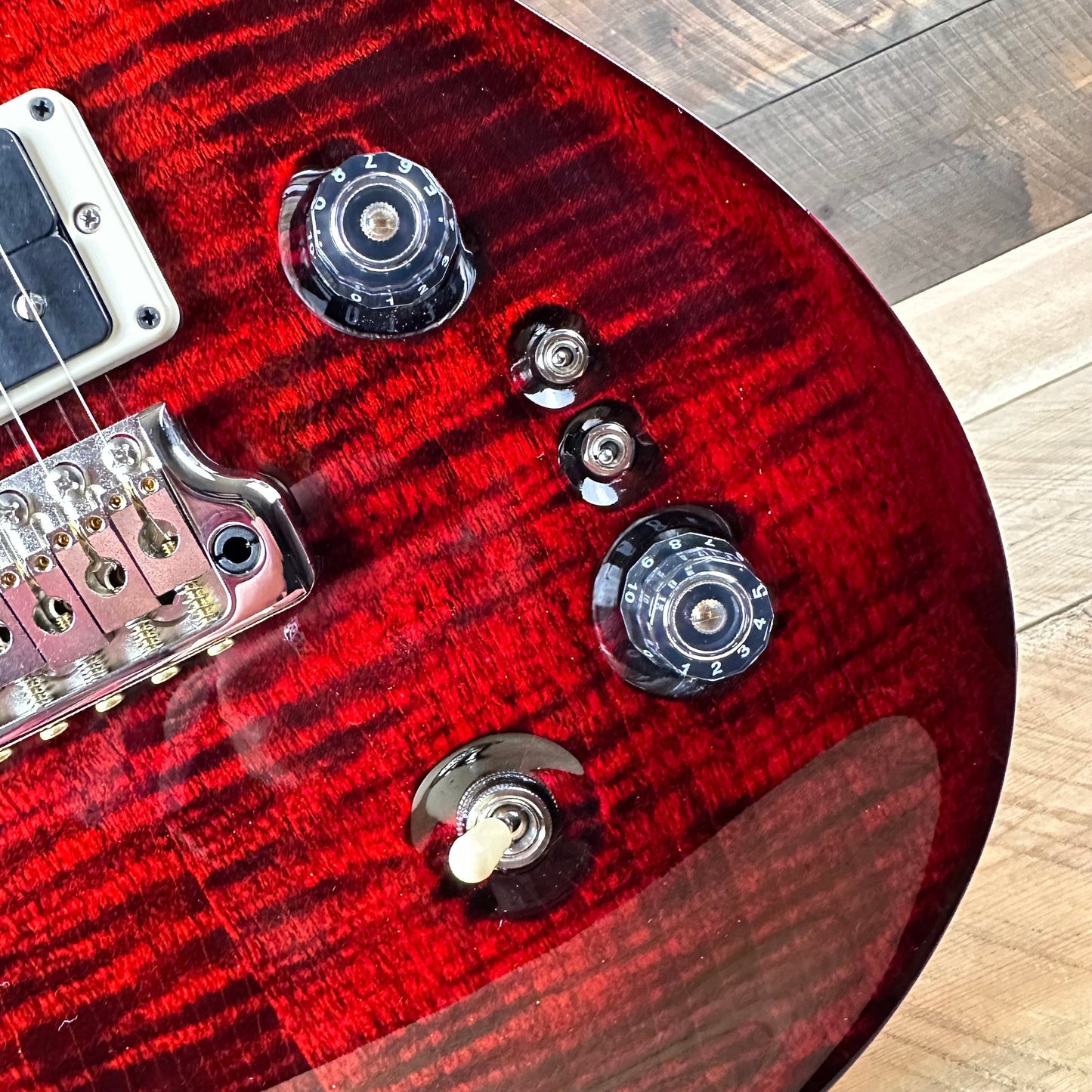 PRS Custom 24-08 Custom Color - Faded Fire Red 366934