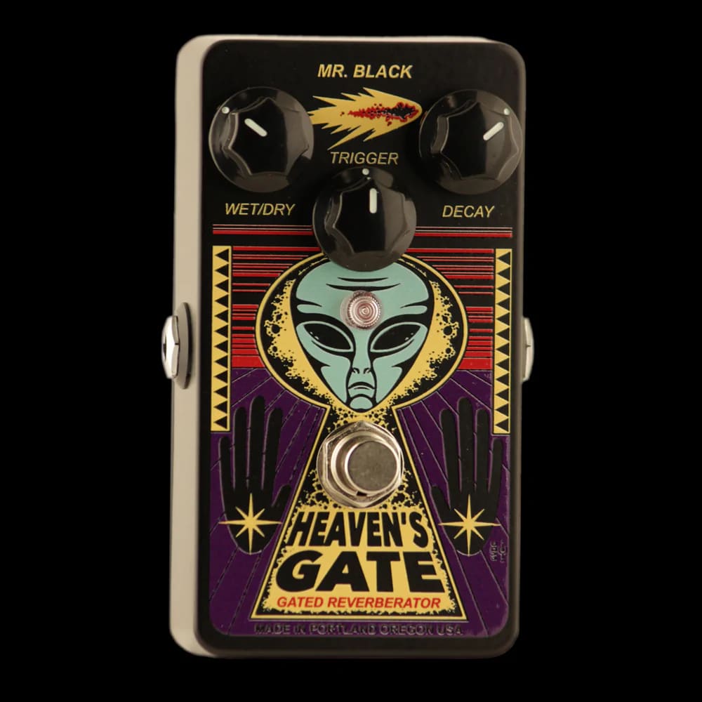 Mr. Black Heaven's Gate Reverb Pedal