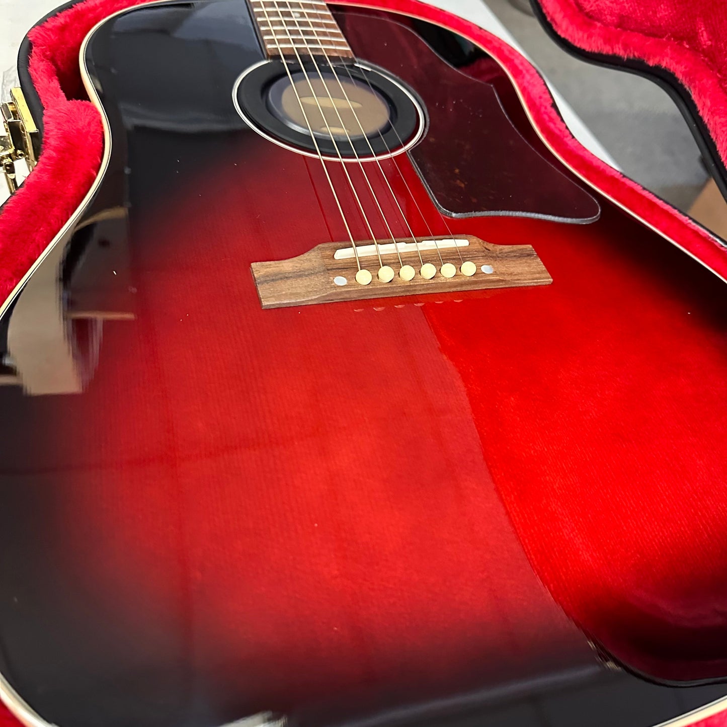 Epiphone Slash J-45 Acoustic-Electric Guitar - Vermillion Burst 22072311904