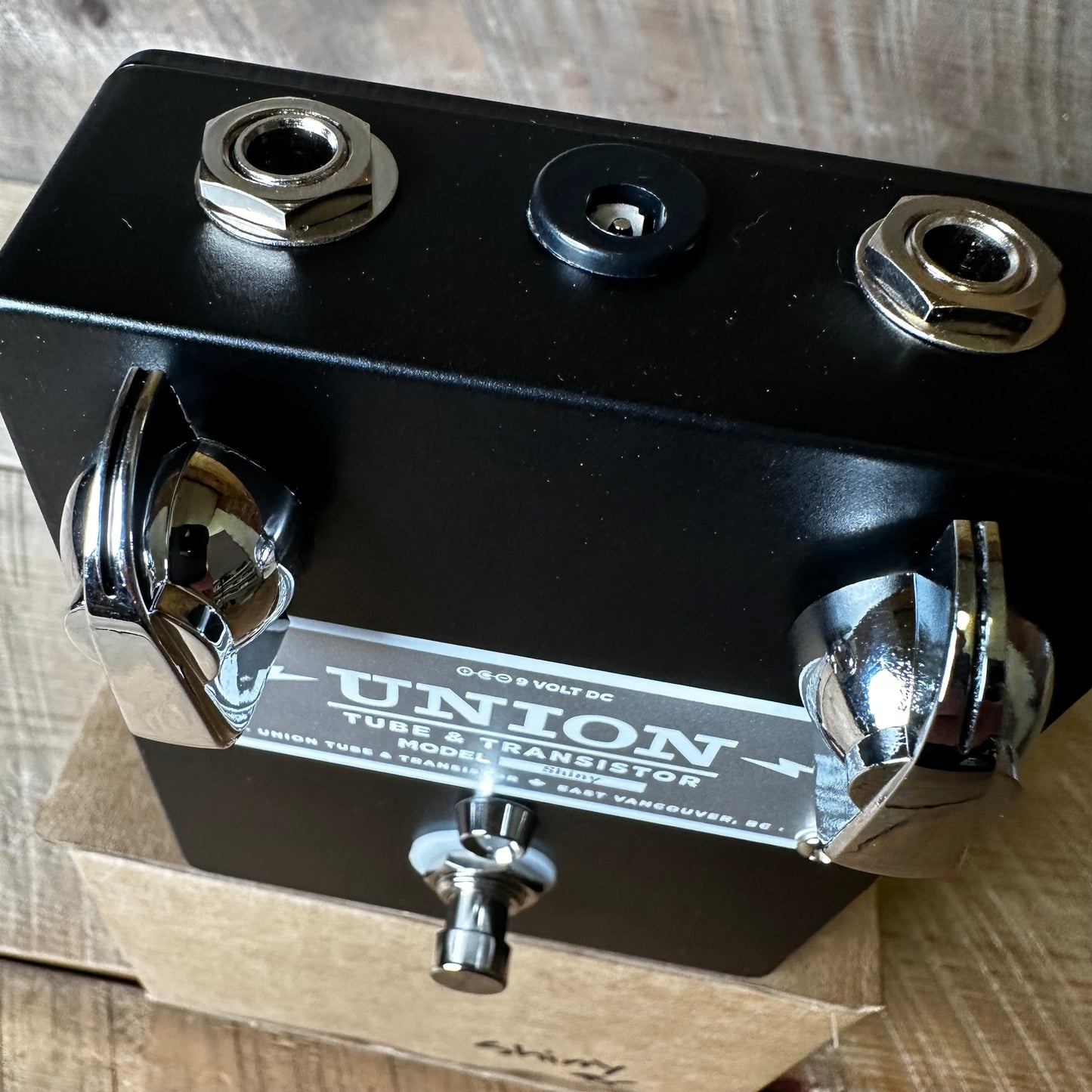 Union Tube & Transistor Shiny Fuzz Pedal - Bean Counter Edition