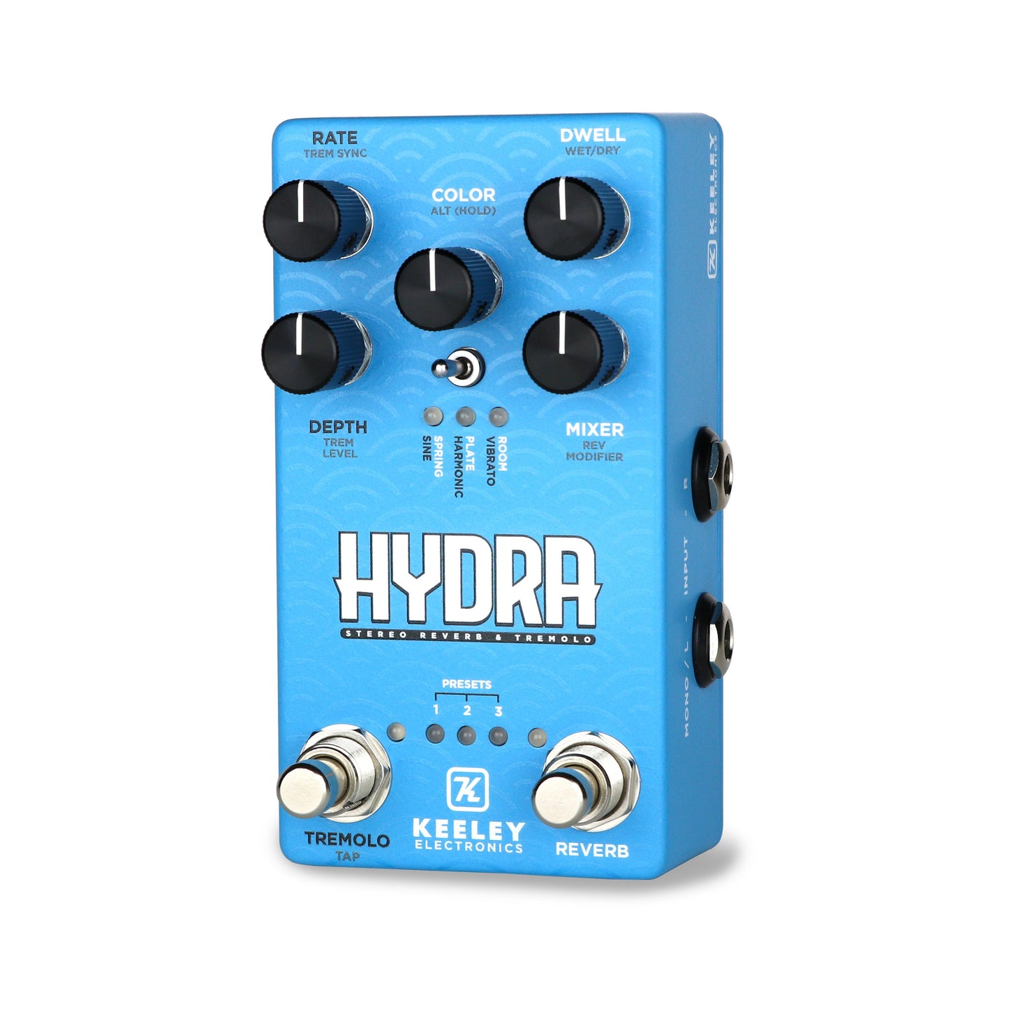 Keeley Hydra Stereo Reverb Tremolo Pedal