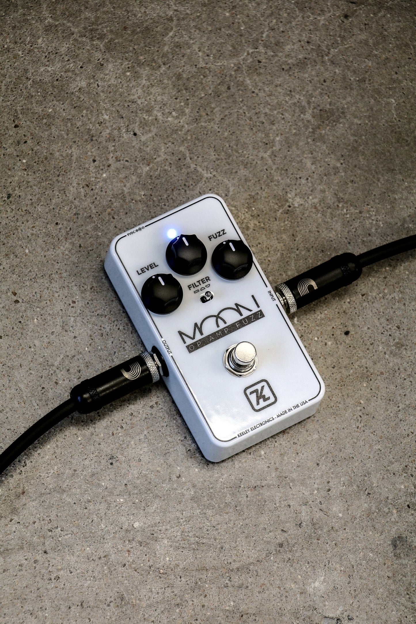 Keeley Moon "Glow in the Dark" Op-Amp Fuzz Pedal