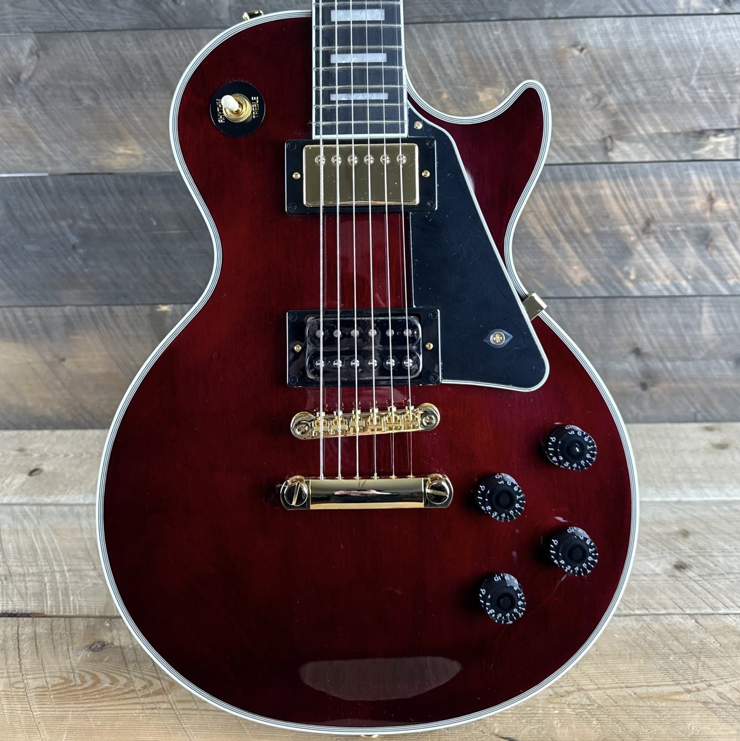 Jerry Cantrell "Wino" Les Paul Custom - Dark Wine Red