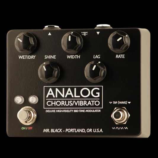 Mr. Black Analog Chorus Vibrato Deluxe Pedal