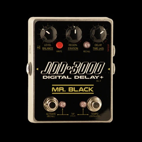 Mr. Black JDD-3000+ Mk. II Digital Delay with Tap-tempo