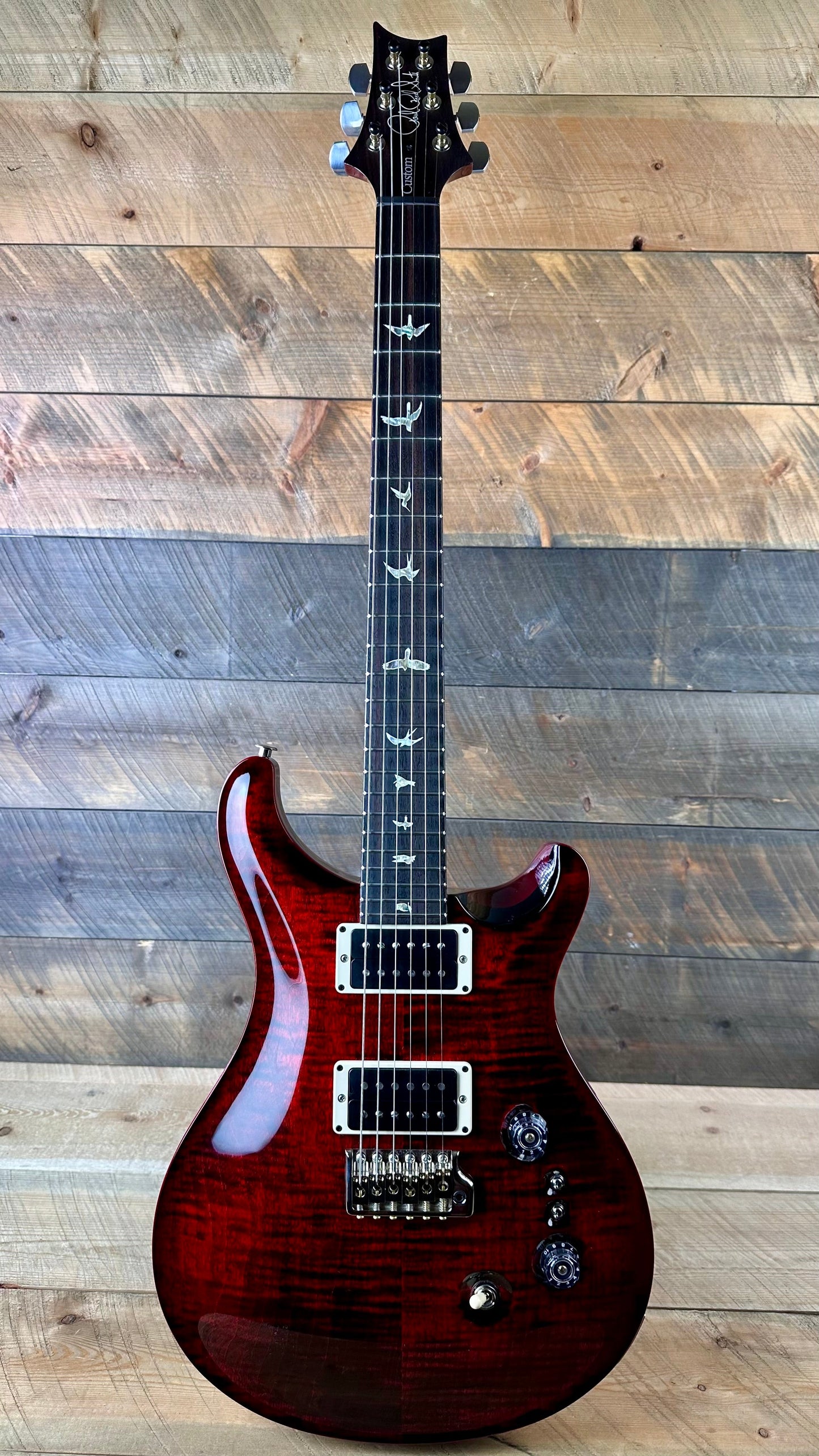 PRS Custom 24-08 Custom Color - Faded Fire Red 366934