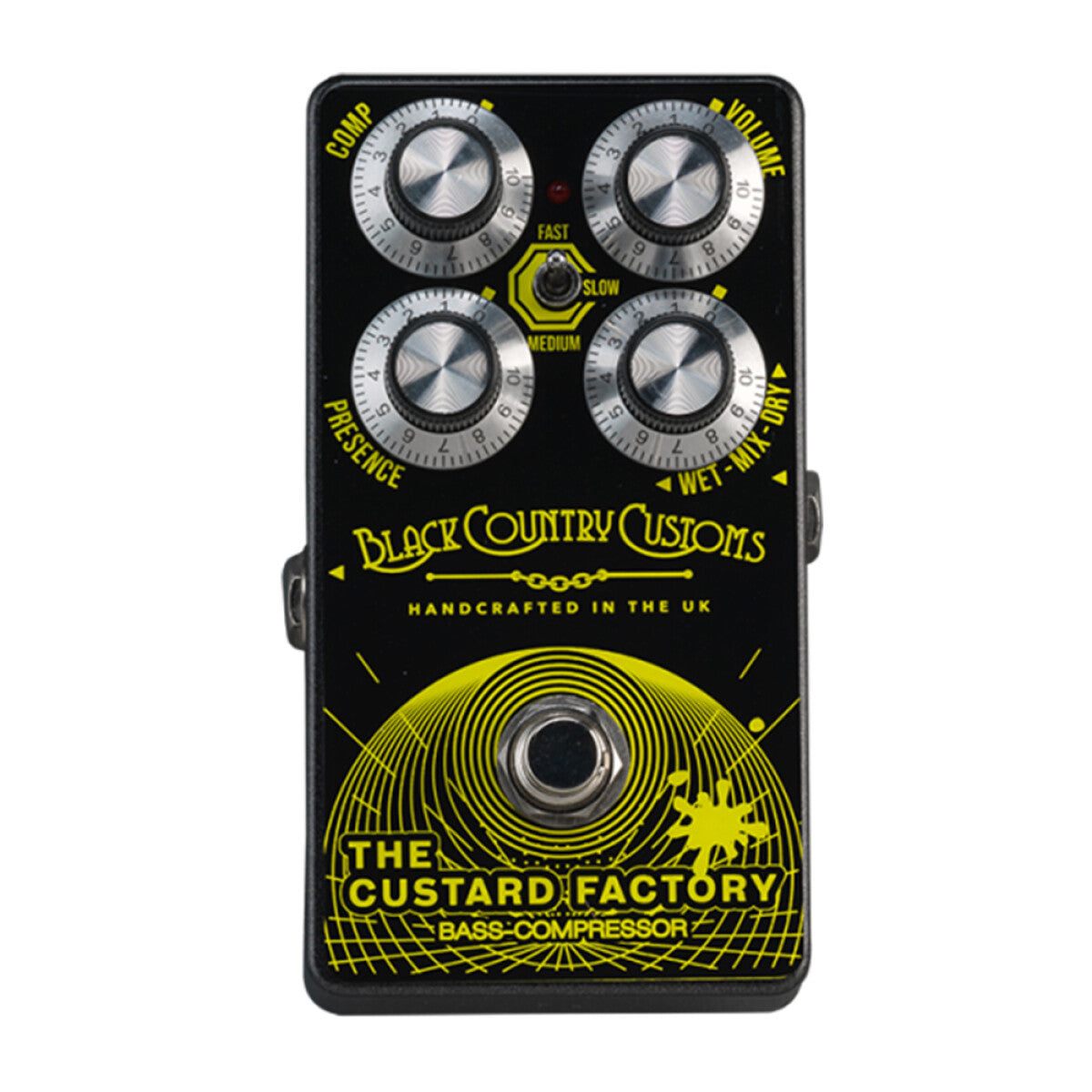 Laney Black Country Customs The Custard Factory Triple Mode Bass Compressor Pedal