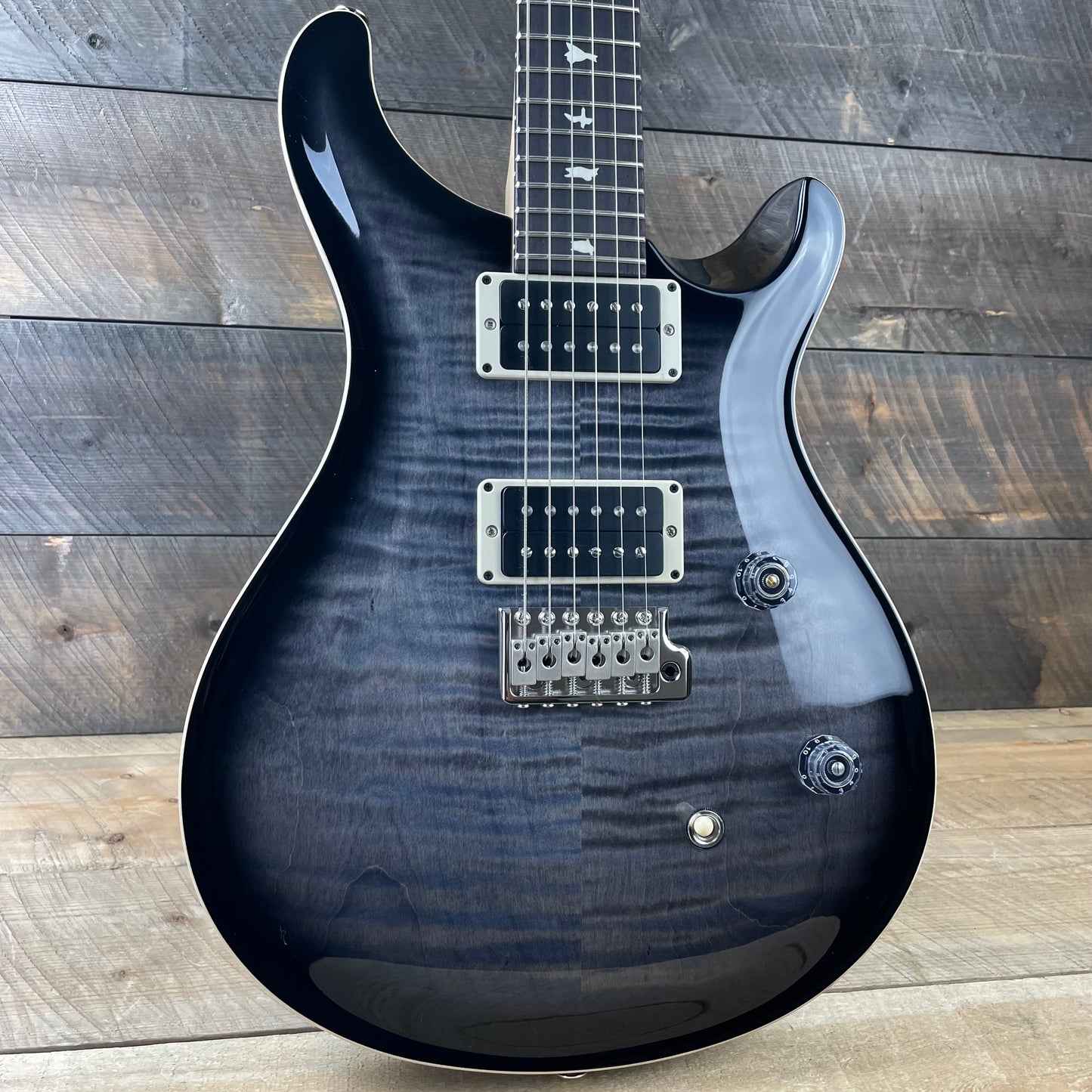 Floor Model PRS CE 24 Custom Color - Gray Black Smokeburst 350044