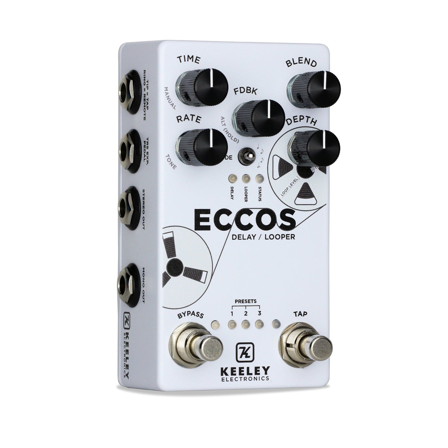 Keeley ECCOS Modulated Delay Looper Pedal