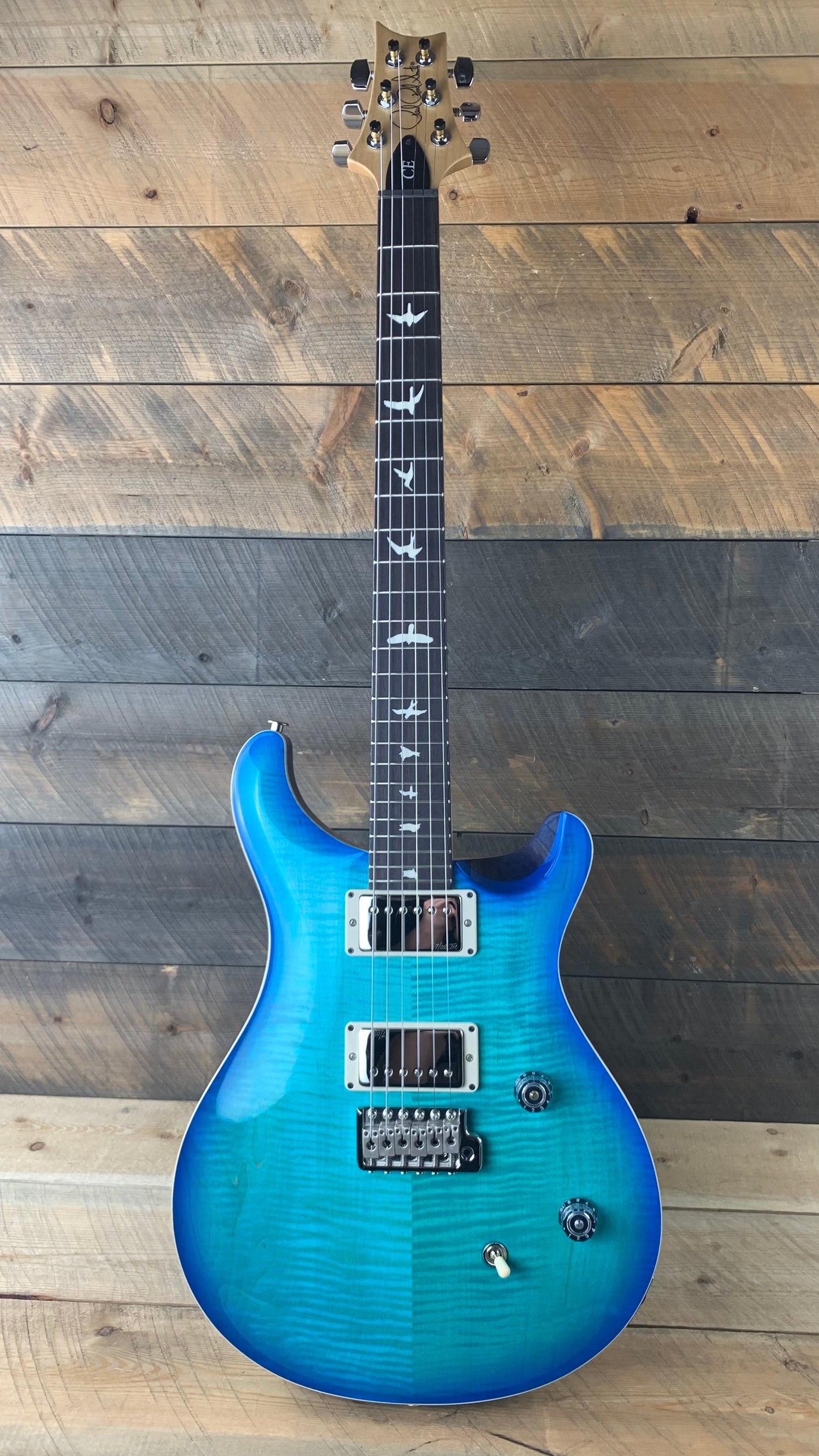 Floor Model PRS CE 24 TGS Spec. Limited 57/08 Pickups - Makena Blue 360991