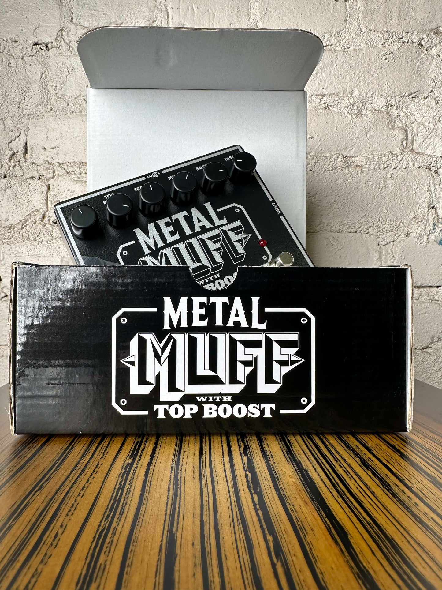 Used Electro-Harmonix Metal Muff Distortion with Top Boost 2006 - Present - Black